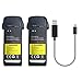 Potensic Drone Battery, D50 Drone Original Battery 1500mAh 3.7V -Pack of 2