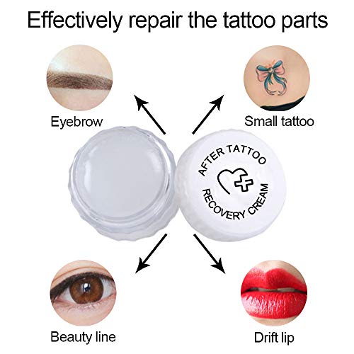 Tattoo Care Ointment,Natural & Vegan Tattoo Aftercare Balm,Botanical Ink Salve,Tattoo Repair cream - Soothes Skin,Promotes Healing, Protects, Moisturizes, Reduces Redness (5pcs)