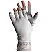 Glacier Glove Islamorada 50+ Sun Protection Durable Lightweight Breathable Quick-Dry Fingerless Outdoor Fishing Sun Glove, Light Gray, X-Large