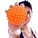 WOD Nation Massage Ball Set - 2 Solid Rubber Lacrosse Balls and 1 Trigger Point Deep Tissue Spiky Ball - Perfect for Self Myofascial Release - Includes a Convenient Travel Bag (Orange & Black)