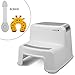 Kids Step Stool By Sahara Baby: 2 Step Stool for Toddlers, Anti-Slip Rubber For Safety, Suitable For Kitchen or Potty Training in Bathroom With Door Pinch & Safety Lock Accessories