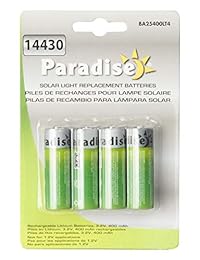 Paradise ba25400lt4 3,2 V, batería Solar vida para al aire última intervensión luces