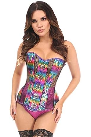 rainbow bustier