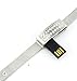 16GB Crystal Watch USB Flash Drive with (Silver)