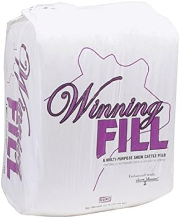 WINNING FILL Unique Blend Multi-purpose Cattle Feed - Mixed with Highly Concentrated Essential Vitamins and Minerals for Full Body Development - 50 LB