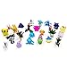 POKEEPET 144 Pcs Poke Mini Action Figures PET Set Heroes Action Figure Toy mon 2-3 cm Crazy pet Big Collection