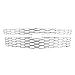 Chrome Grille Overlay (2 Pieces Kit) is compatible with 2015 2016 2017 2018 2019 2020 Chevy Tahoe Suburban LS /LT