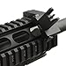 AR15 AR 15 Front and Rear flip up 45 Degree Rapid Transition BUIS Backup Iron Sight by Field Sport