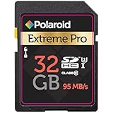 32GB High Speed SD Card U3, UHS-1 Class 10 SDHC Memory Flash Card - Up to 95MB/s Read Speed and Up to 45 MB/s Write Speed Supports Full HD and 4K Ultra HD Video Recording