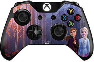 Skinit Decal Gaming Skin Compatible with Xbox One Controller - Officially Licensed Disney Frozen II Anna and Elsa Design