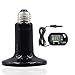 Aiicioo Reptile Night Light Bulb - 150W Reptile Heat Lamp Bulb Infrared Basking Spot Lamp for Bearded Dragon Lizard Turtle Hermit Crab Leopard Gecko Snake Chameleon Tank…