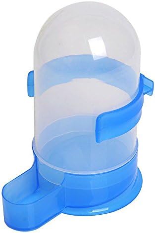 Jaggerpet Plastic Food Feeder Waterer Feeder Automaticly For Small Birds Parrots Cockatiel Random Color