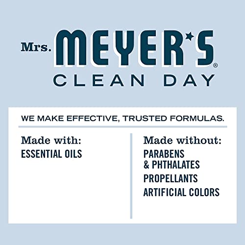 Mrs. MEYER'S Kitchen Set, Dish Soap, Hand Soap, and Multi-Surface Cleaner, 3 CT (Snowdrop)