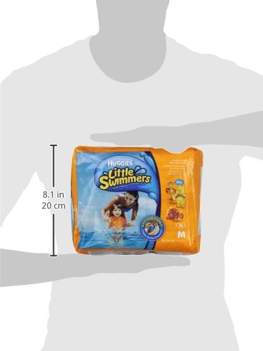 Huggies Little Swimmers Disposable Swimpants (Character May Vary), Medium 18 Count