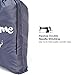 HOMEST 2 Pack XL Wash Me Travel Laundry Bag, Machine Washable Dirty Clothes Organizer, Large Enough to Hold 4 Loads of Laundry, Easy Fit a Laundry Hamper or Basket, Grey (Patent Design)