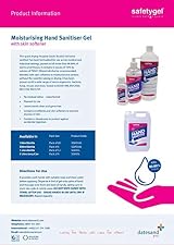 Datesand Group 12x 100ml Hand Sanitiser Gel Skin Softener Hospital Grade view 5