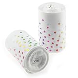 Midi Ribbon Holographic Rainbow Mini Stars Printed Grosgrain Ribbon - 3