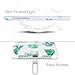 iPhone X Case, iPhone XS Case, iPhone 10 Case, Girls Women White Green Cactus Best Protective Bumper Slim Fit Heavy Duty Cute Thin Soft Clear Silicone Rubber TPU Cover Phone Case for iPhone X/XS