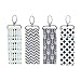 4PC Women Lipstick Holder Keychain Lip Balm Chapstick Pouch Strap Arrow Wave Pattern Key Ring Bags