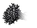 Monoprice Winged Push Mount Cable Ties 150mm 100pcs, Black
