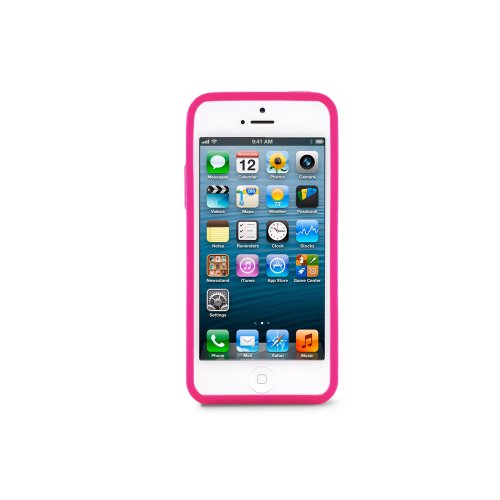iLuv ICA7T306PNK Gelato Soft Flexible Case for iPhone 5 and iPhone 5S - 1 Pack - Retail Packaging - Pink