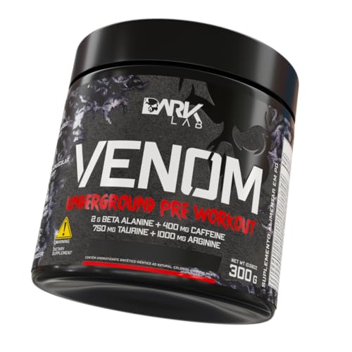 Pré-Workout Venom Underground Pré-Treino 300G Dark Lab (300g, Mango Loko)