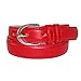 CTM Kid's Leather 1 inch Basic Dress Belt (Pack of 2)