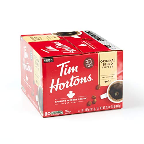 Tim Horton's Single Serve Coffee Cups, 80 Count (Pack of 1) Original Blend eBay