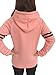 Womens Chic Drawstring Long Sleeve Hooded Sweatshirt