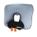 Traveling Pillow Inflatable Blow Up Support Neck Cradle And Eye Mask Set For Sleeping In Airplane Or Car