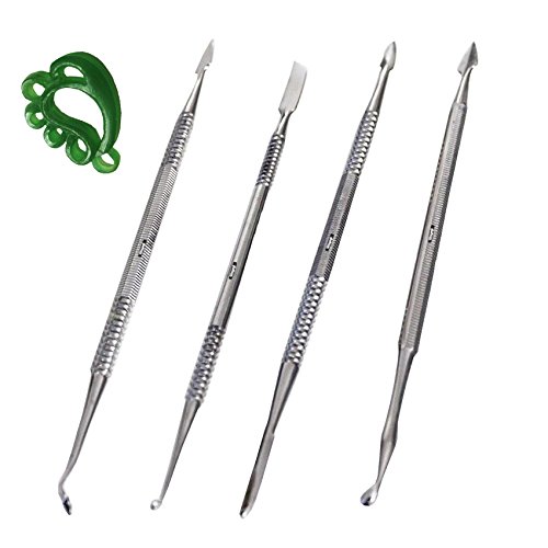 DOUBLE ENDED WAX CARVER SET OF 4 PCS WAX CARVING JEWELRY DENTAL DESIGN TOOL - Thumbnail 2