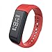 Fitness Tracker,Semaco Wireless Smart Bracelet with OLED Display Bluetooth Pedometer Sleep Monitor Activity Wristband for iPhone Samsung Android and iOS Smartphones (Red)
