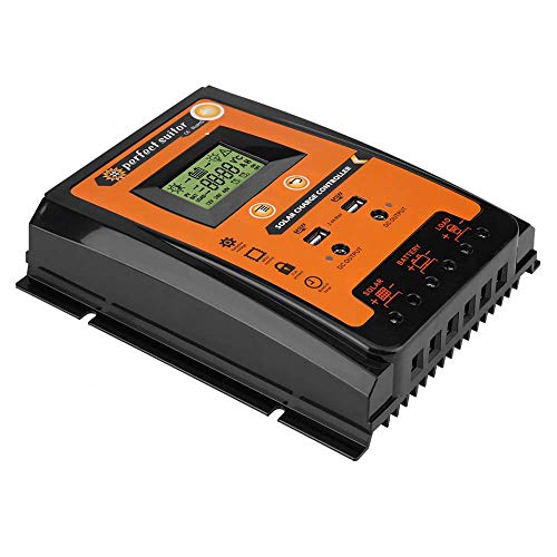 Hunputa 30A MPPT Solar Charge Controller Solar Panel Battery Regulator Dual USB 12V/24V