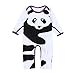 Efaster Newborn Infant Baby Boy Girl Panda Print Romper Jumpsuit Outfits Clothes