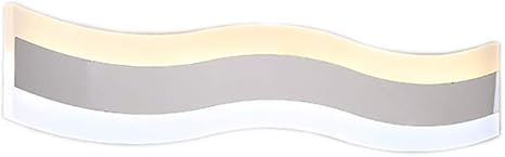 RTYUIIO Badezimmer-Waschtischleuchten, Moderne minimalistische LED