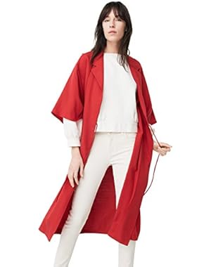 Mango Women's Flowy Trench