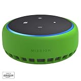 "Made for Amazon" Mission Cables Skin for All-new Echo Dot (3rd Gen) - Irish Green