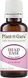Headache Relief Synergy Essential Oil Blend (Migraine) 30 ml. 100% Pure, Undiluted, Therapeutic Grade. (Blend Of: Lavender Dalmatia, Peppermint, Wintergreen, Frankincense, Marjoram, Rosemary)