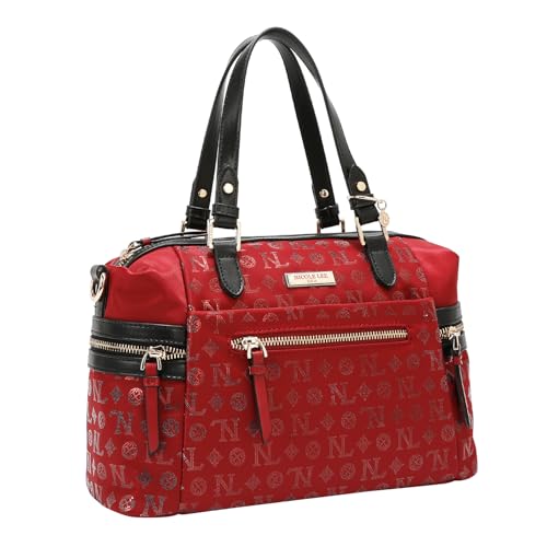 Bolsa duffle Nicole Lee de nylon holográfica FW25