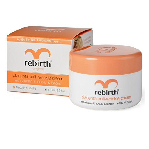 Rebirth Placenta Anti Wrinkle Cream 100 Ml. 3.3 Fl.oz 1pcs.
