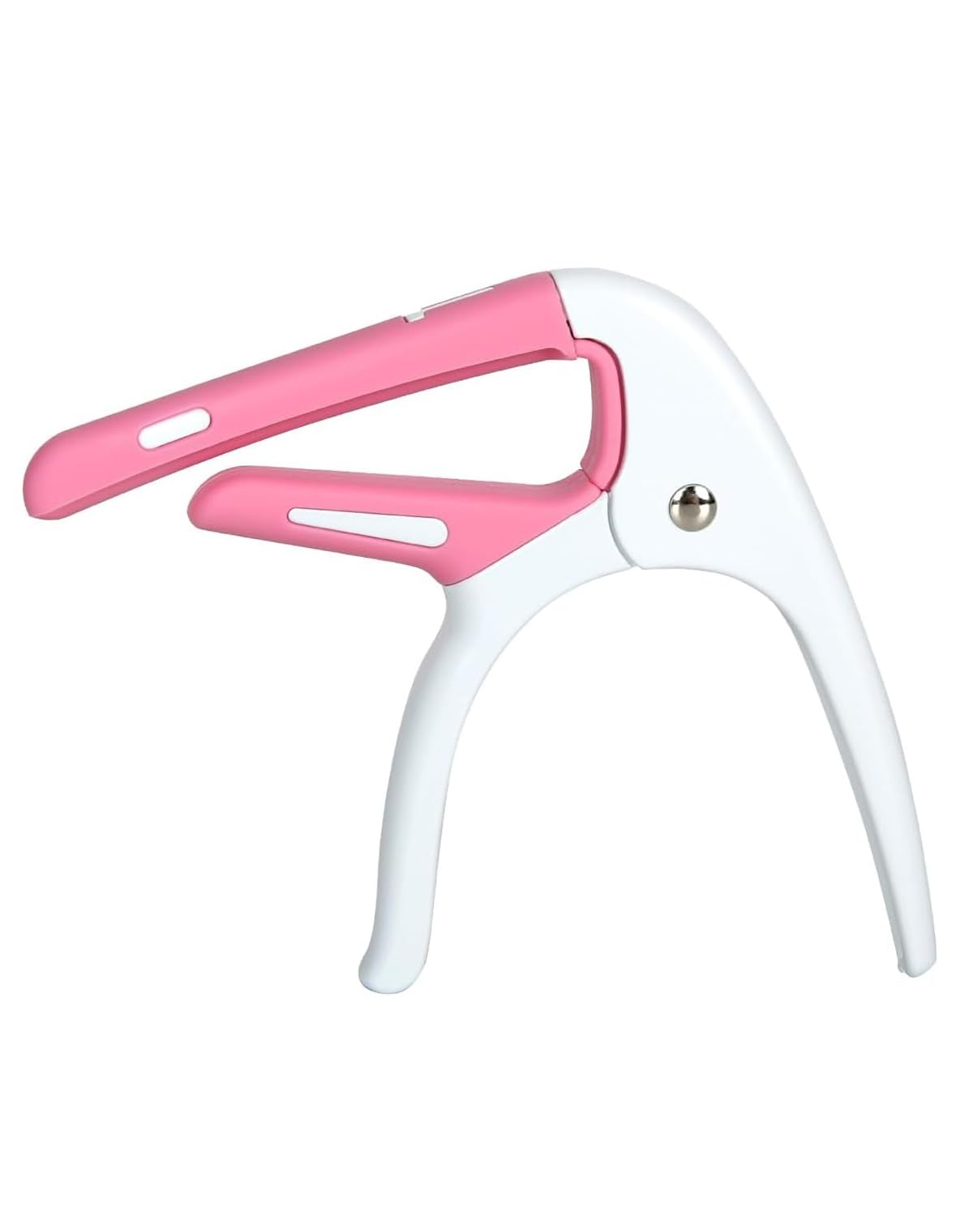 SGPRO Capos for Acoustic Guitars, Electric Guitars and Ukulele, Superior Zinc Alloy and Silicone Made (Pink)