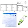 Vacuum-Food-Sealer-Quimat-Sous-Vide-Bags-Kit-1-Hand-Pump-5-Sous-Vide-Bags-2-Sleaing-Clip-Anova-Cookers-Food-Sealer-Valve-System-Vacuum-Sealer-Bags-Food-Saver-Storage-Bags-Sealed-Reusable-Easy-to-Use Vacuum-Food-Sealer-Quimat-Sous-Vide-Bags-Kit-1-Hand-Pump-5-Sous-Vide-Bags-2-Sleaing-Clip-Anova-Cookers-Food-Sealer-Valve-System-Vacuum-Sealer-Bags-Food-Saver-Storage-Bags-Sealed-Reusable-Easy-to-Use