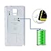 Ohpa Wireless Charger Receiver Battery Back Cover Case for Samsung Galaxy Note 4 SM-N910 (White)