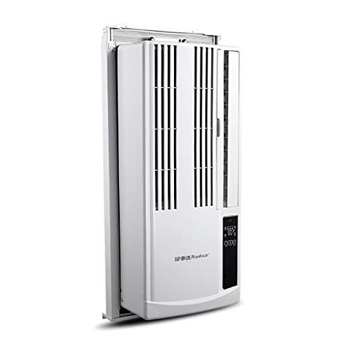 SS 8,500 Btu Window Air Conditioner with 120° Wide Angle Air Suppl, Window-Mounted Mini-Compact Silent Air Conditioner with Remote Control(Cooling, Fan Functions) for Bedroom Kitchen Office