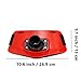 Fvstar Waist Rod Holder Plastic Fishing Rod Holder Adjustable Padded Waist Belts Fighting Boat Fishing Pole Belly Support Gimbal Pad,Red