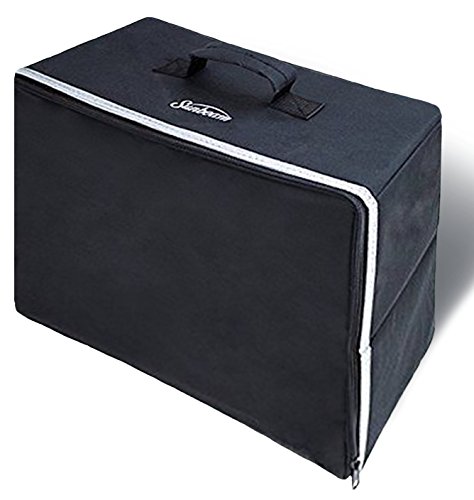 image for Smartek Sewing Machine Cover and Carrying Case, Dust Cover, Foldable a