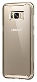 Spigen Neo Hybrid Crystal Galaxy S8 Case with Clear Hard Casing and Reinforced Hard Bumper Frame for Samsung Galaxy S8 (2017) - Maple Gold
