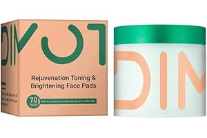 Exfoliating Face Pads with Niacinamide & Hyaluronic Acid – 70 Count Daily Toning Pads for Hydration, Smooth Texture and Radia