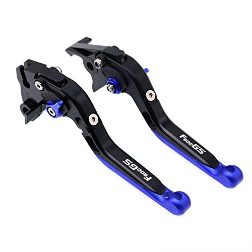 Black Blue Folding Extendable Brake Clutch Levers For BMW F800 GS Adventure 2008-2017