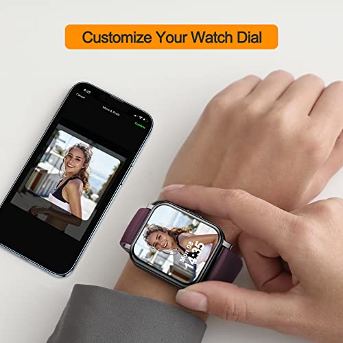 EURANS Smart Watch 41mm, Full Touchscreen Smartwatch, Fitness Tracker